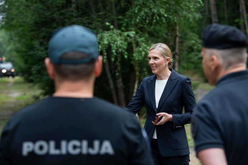 Ministrė su policijos komisarais aptars finansavimą, priemones krūviui mažinti