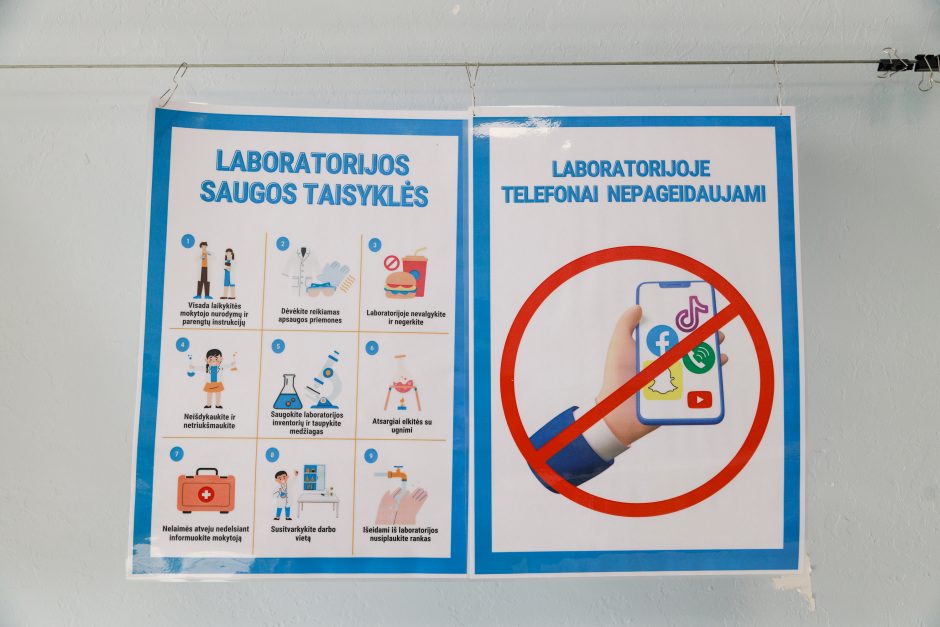 Iš laboratorijos – į Nobelio laureatus