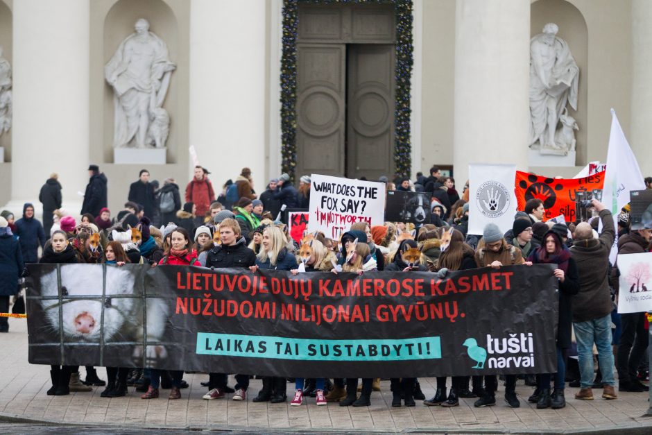 Gyvūnų gynėjai – prieš madą, dėl kurios žudoma