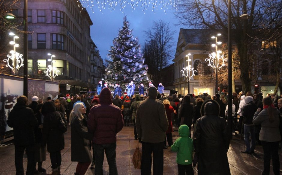 Kaunas jau atsisveikins su kalėdiniais papuošimais