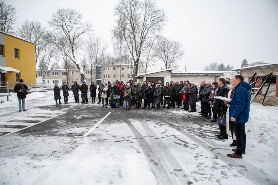 Šiuolaikiniuose socialiniuose būstuose Bubiuose jau kuriasi šeimos