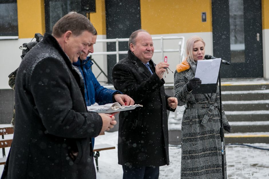 Šiuolaikiniuose socialiniuose būstuose Bubiuose jau kuriasi šeimos