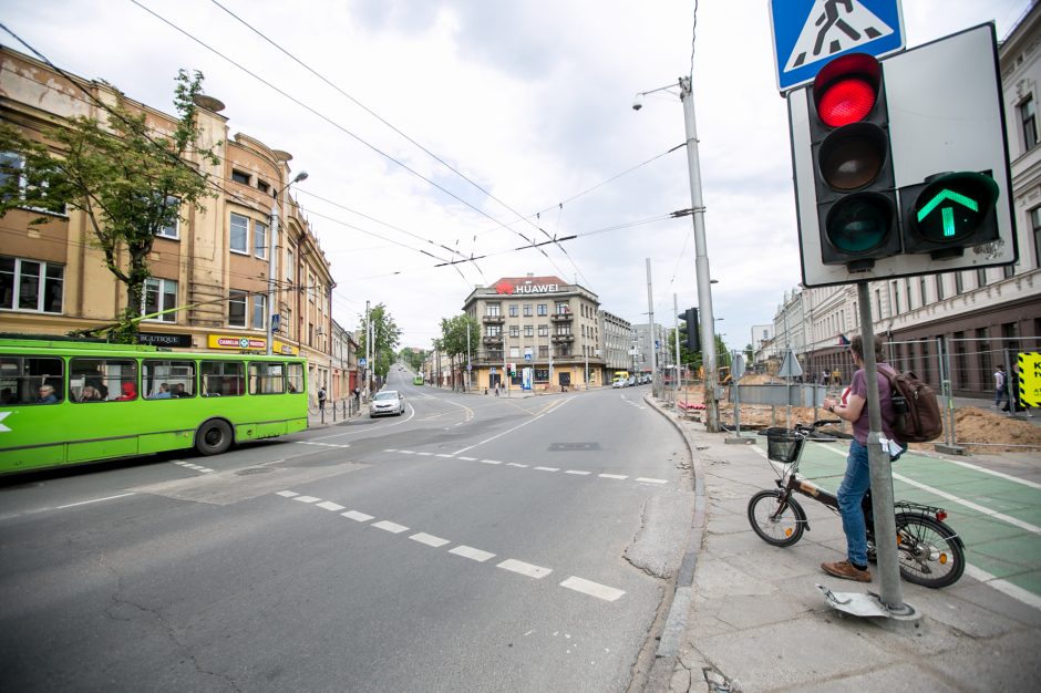 Dėmesio! Vienoje judriausių Kauno sankryžų – eismo apribojimai