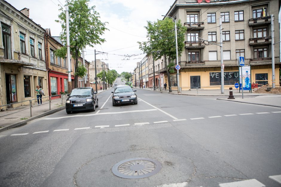 Dėmesio! Vienoje judriausių Kauno sankryžų – eismo apribojimai