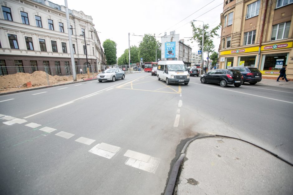 Dėmesio! Vienoje judriausių Kauno sankryžų – eismo apribojimai