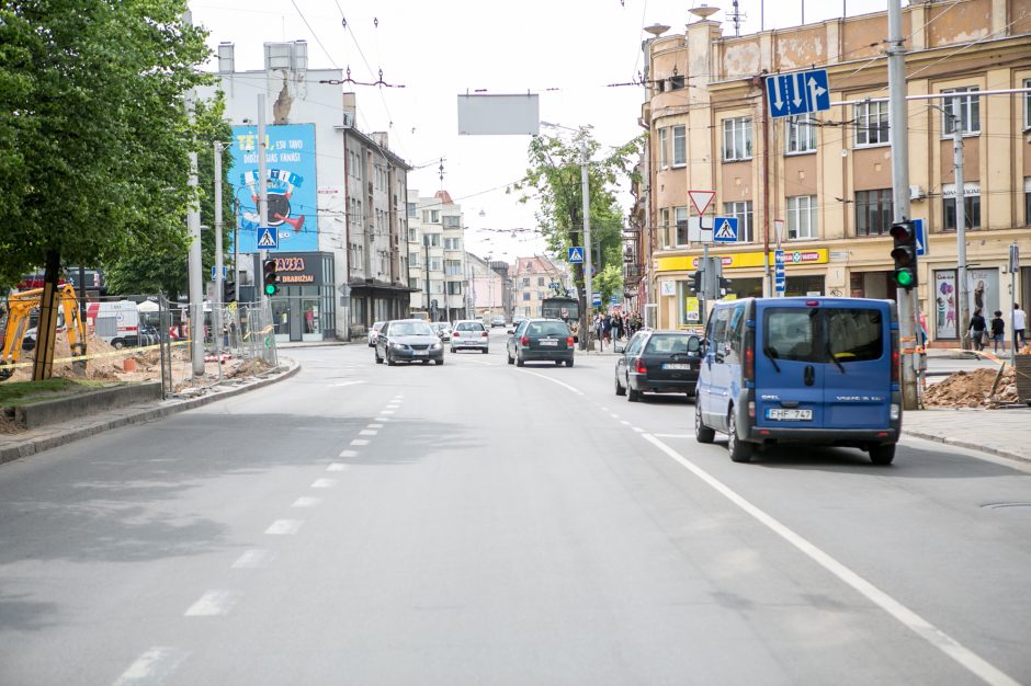 Dėmesio! Vienoje judriausių Kauno sankryžų – eismo apribojimai