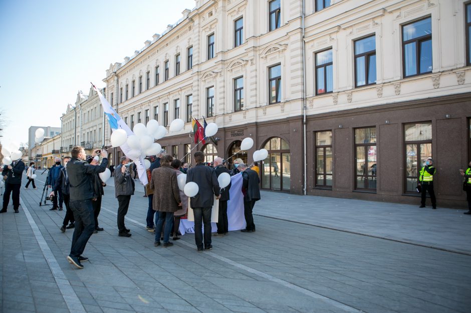 Architektai susirinko palaikyti teisiamą A. Karalių: nusikaltėliai pučia burbulus