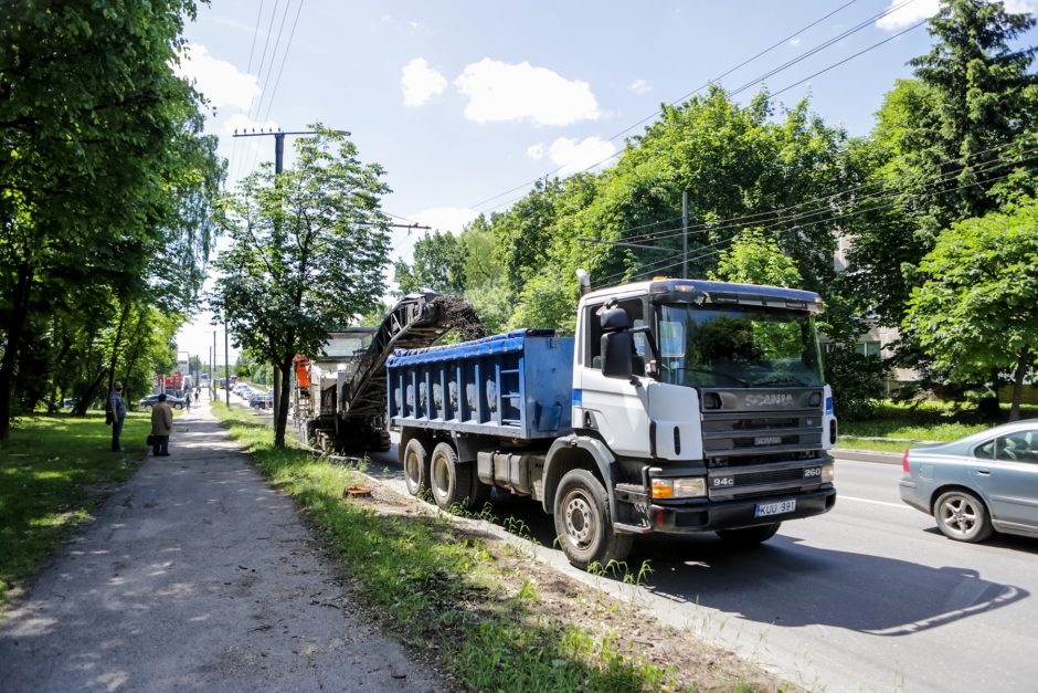 Vairuotojai, dėmesio: dalyje Kovo 11-osios gatvės ribojamas eismas