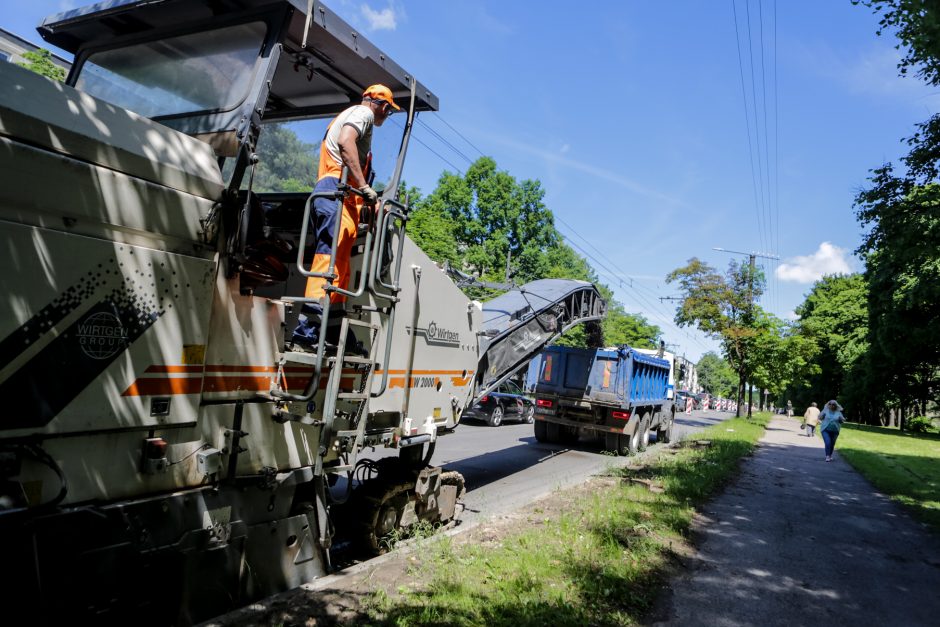 Vairuotojai, dėmesio: dalyje Kovo 11-osios gatvės ribojamas eismas