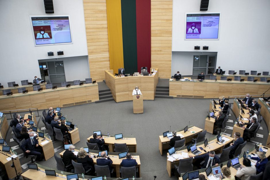 Seimas patvirtino šalies teritorijų planavimo viziją iki 2050-ųjų