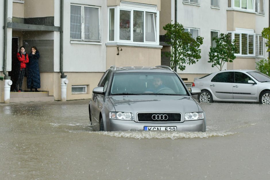 Meras: situacija Kretingoje stabilizavosi, bet dabar vanduo drastiškai pakilo kitur