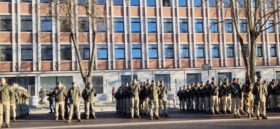 Uostamiestis švenčia Lietuvos kariuomenės dieną