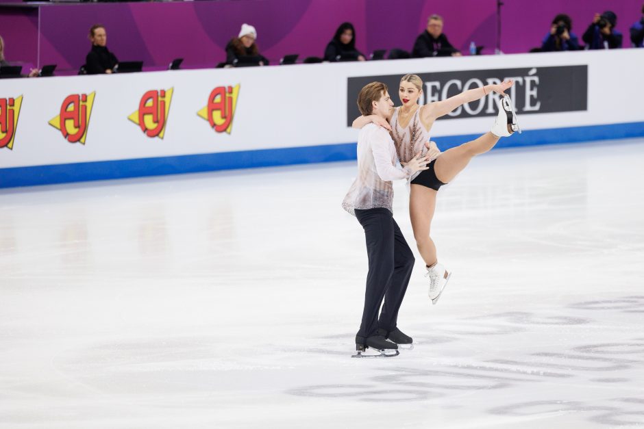 Kaune prasidėjo Europos dailiojo čiuožimo čempionatas