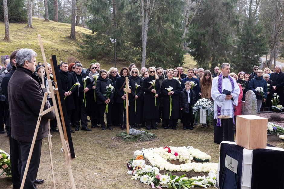 Vilniaus Antakalnio kapinėse palaidotas režisierius R. Tuminas