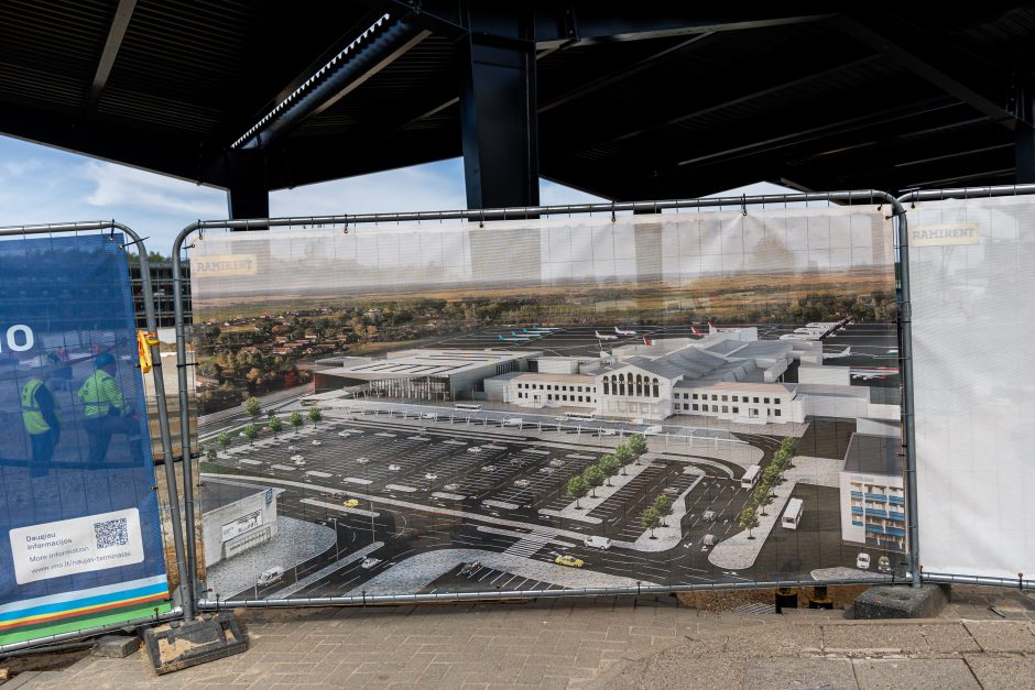 Vilniaus oro uoste uždarytas pandusas