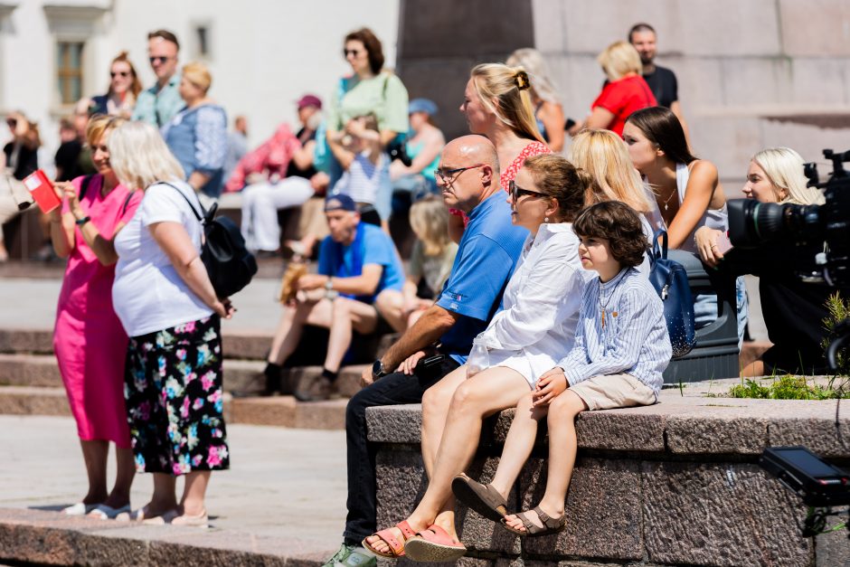 Lietuvos ginkluotųjų pajėgų vėliavų, būrių ir vadų rikiuotė