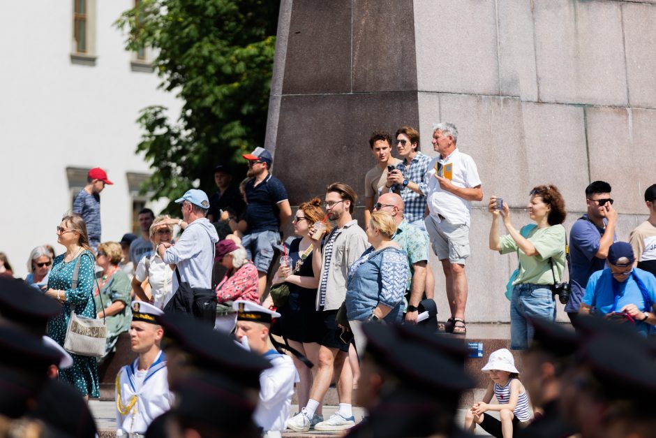 Lietuvos ginkluotųjų pajėgų vėliavų, būrių ir vadų rikiuotė