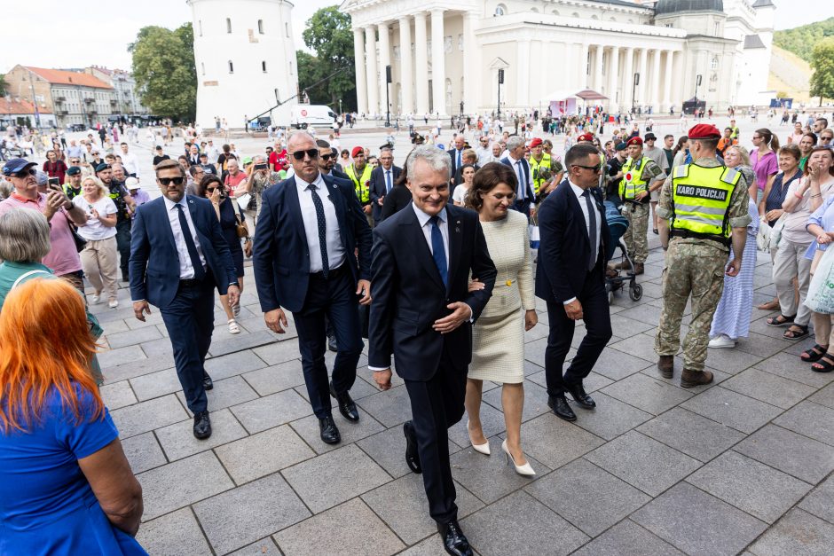 Lietuvos ginkluotųjų pajėgų vėliavų, būrių ir vadų rikiuotė