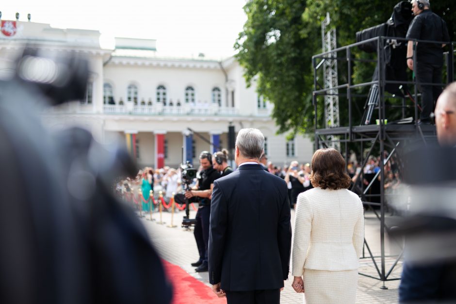 Iškilminga Respublikos Prezidento vėliavos keitimo ceremonija