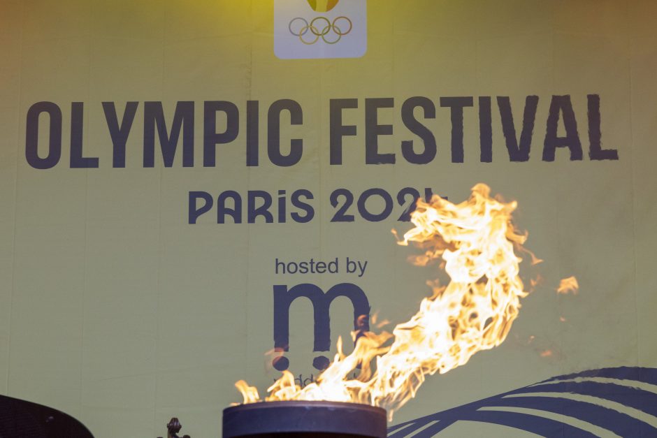 Paryžiaus olimpinių žaidynių atidarymo ceremonija