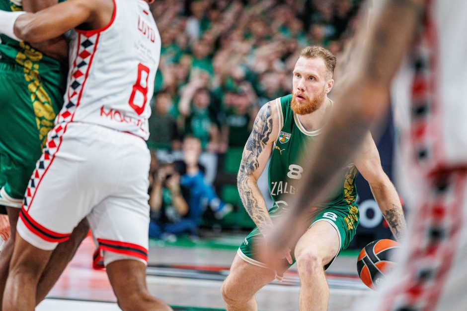 Eurolyga: „Žalgiris“ – „Monaco“ (63:62)