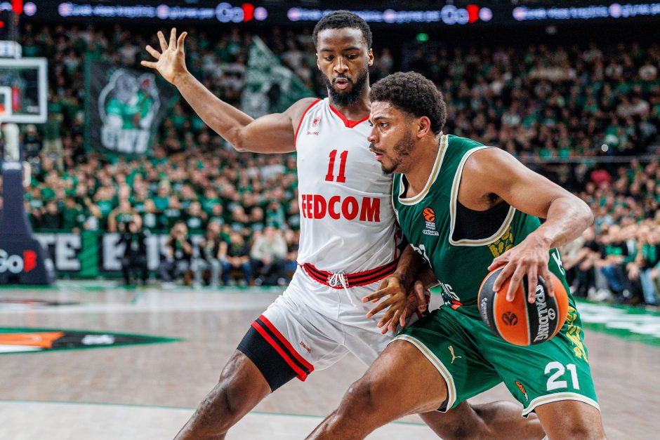 Eurolyga: „Žalgiris“ – „Monaco“ (63:62)