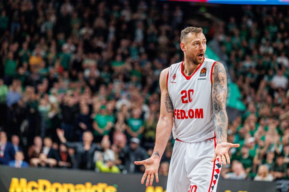 Eurolyga: „Žalgiris“ – „Monaco“ (63:62)