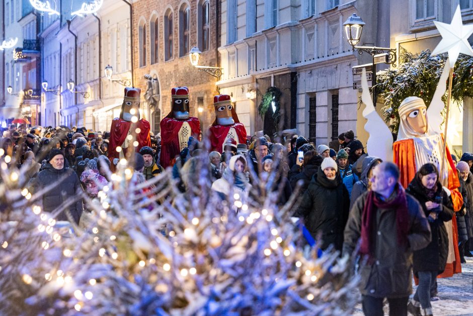 Trijų Karalių eitynės Vilniaus senamiestyje