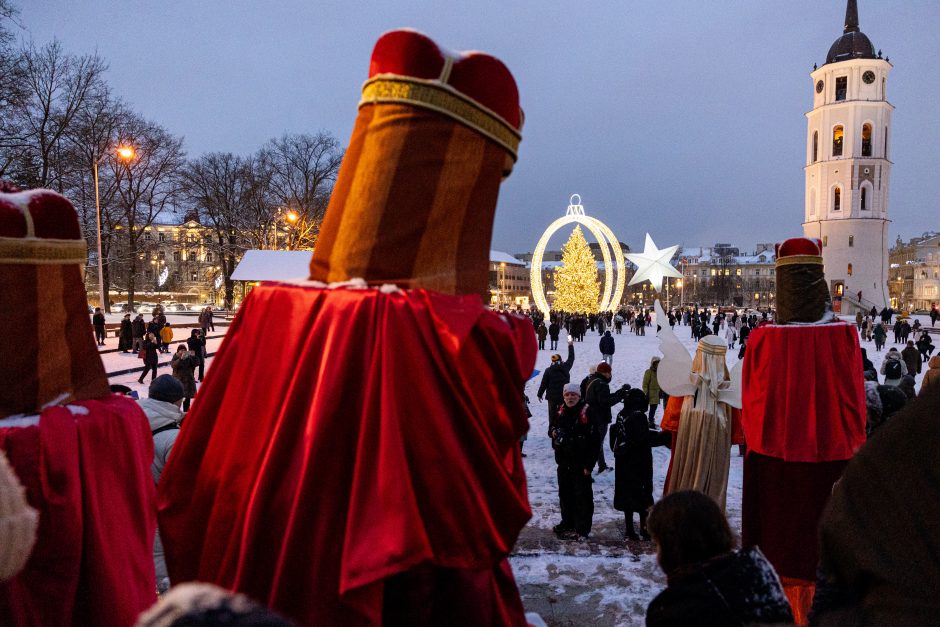 Trijų Karalių eitynės Vilniaus senamiestyje