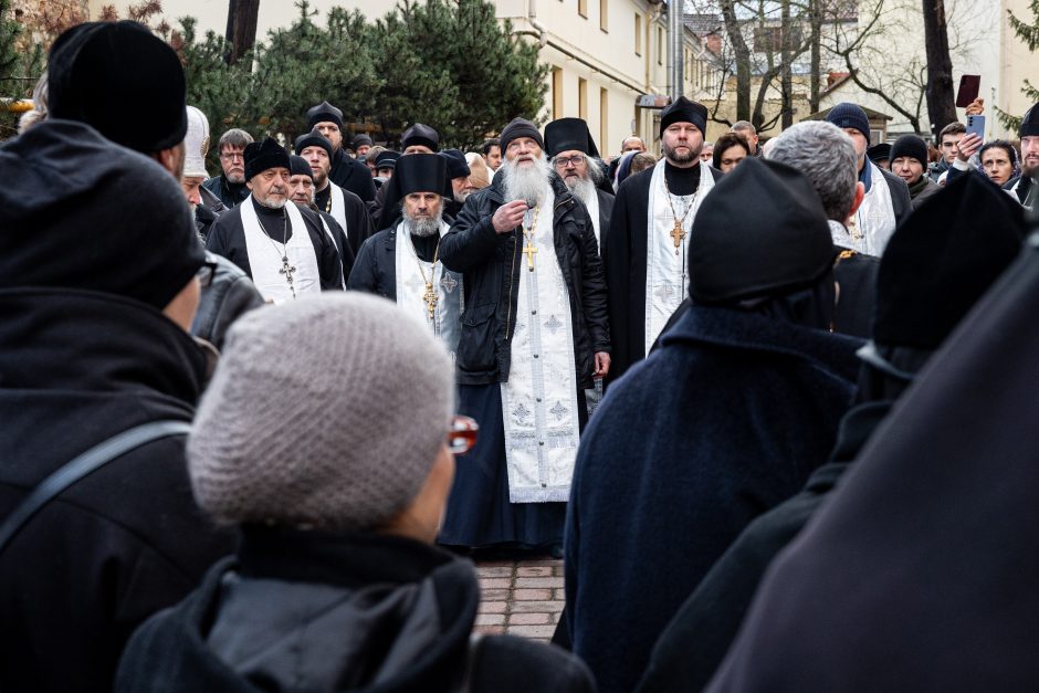 Vilniuje palaidotas buvęs Lietuvos stačiatikių metropolitas Chrizostomas