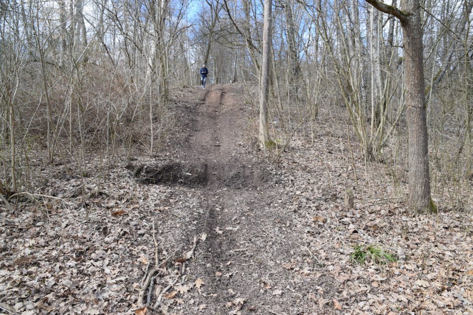 Kauno marių pakrantėje – keturračių pėdsakai: gali laukti baudos