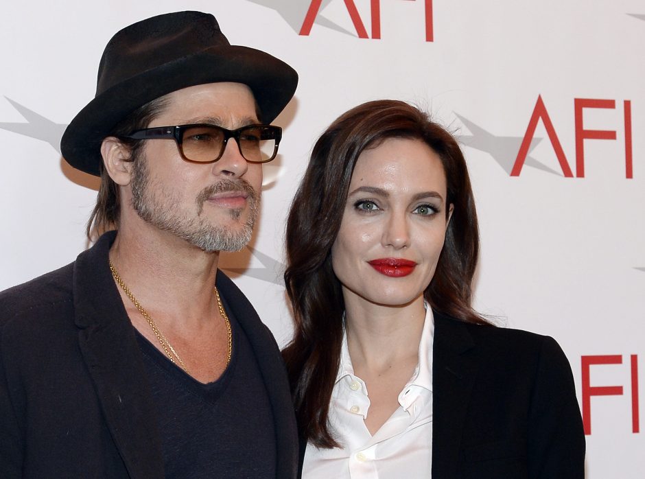 „Brangelinos“ skyrybos: A. Jolie ir B. Pittas laikinai susitarė dėl vaikų