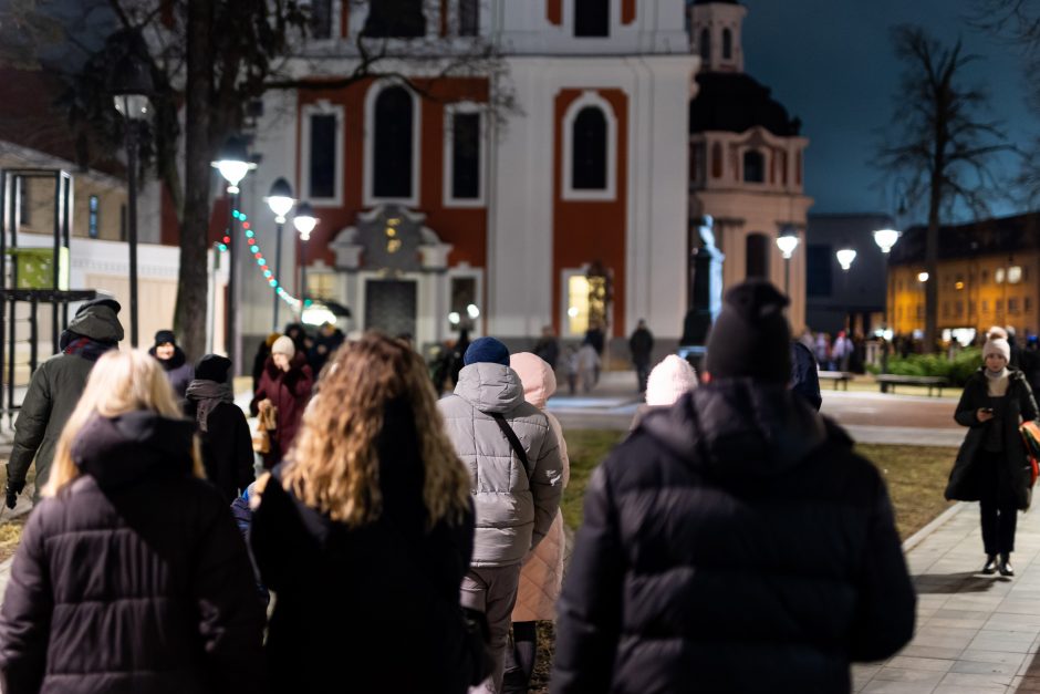 Vilnius 700 metų jubiliejų pasitiko ryškiai