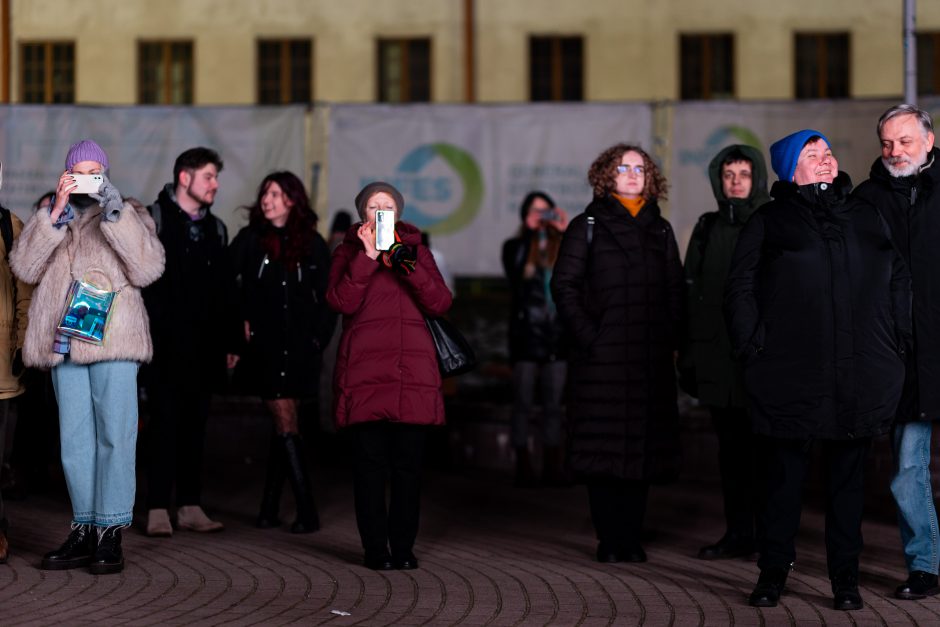 Vilnius 700 metų jubiliejų pasitiko ryškiai