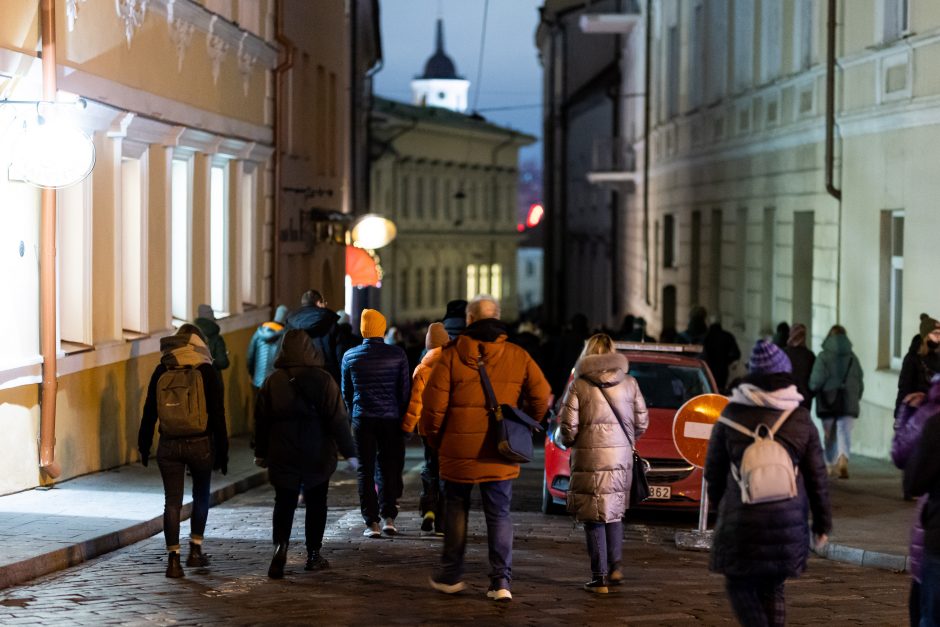 Vilnius 700 metų jubiliejų pasitiko ryškiai