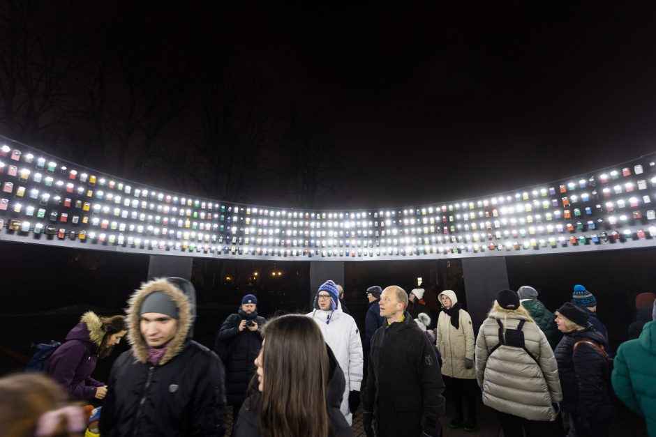 Vilnius 700 metų jubiliejų pasitiko ryškiai