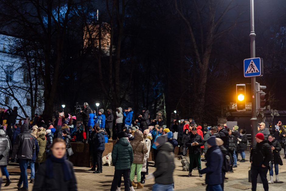 Vilnius 700 metų jubiliejų pasitiko ryškiai