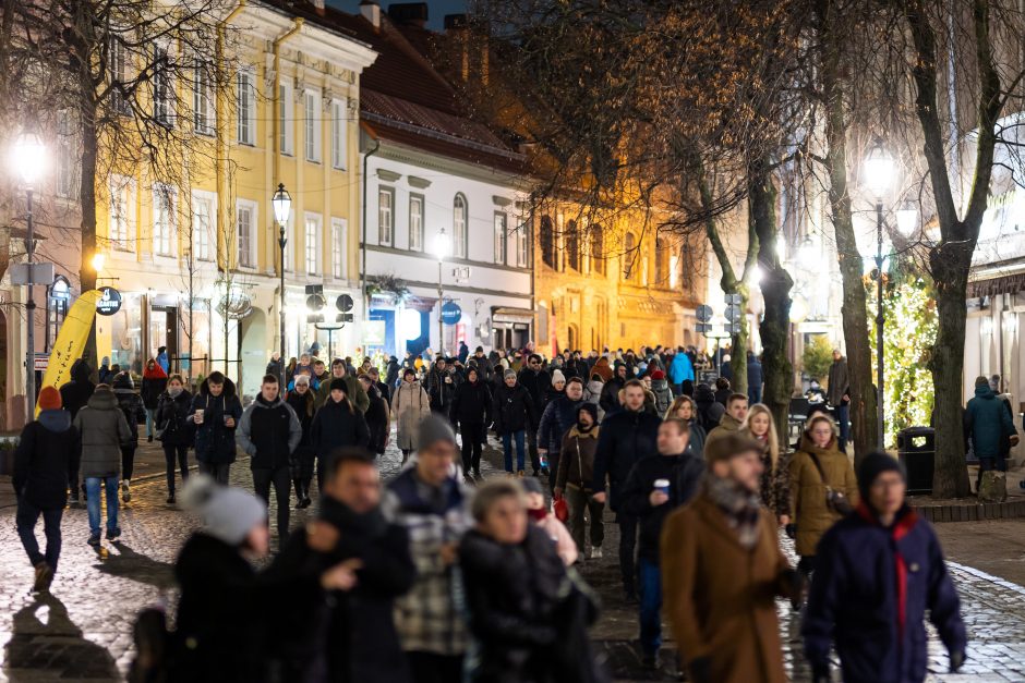 Vilnius 700 metų jubiliejų pasitiko ryškiai