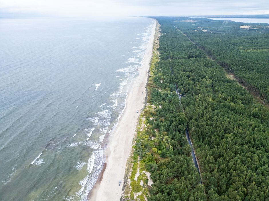 M. Skuodis: naujas dviračių takas planuojamas ir kitoje Kuršių marių pusėje