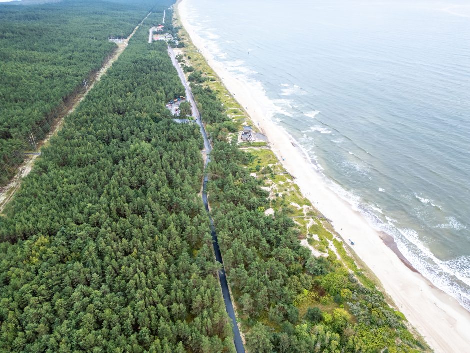 M. Skuodis: naujas dviračių takas planuojamas ir kitoje Kuršių marių pusėje