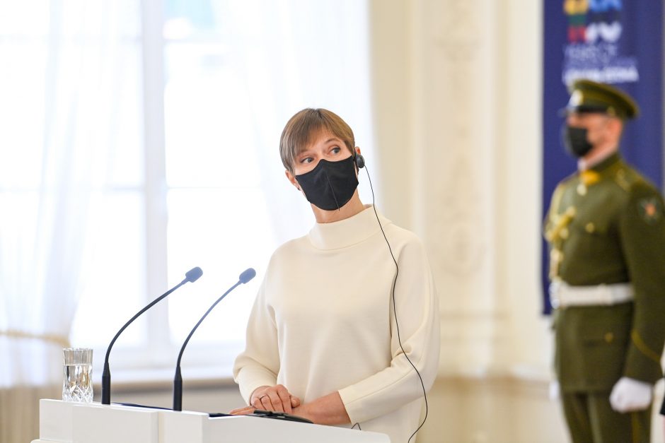 K. Kaljulaid: Estija pirktų trečiųjų šalių vakcinų, jei jas patvirtintų EVA