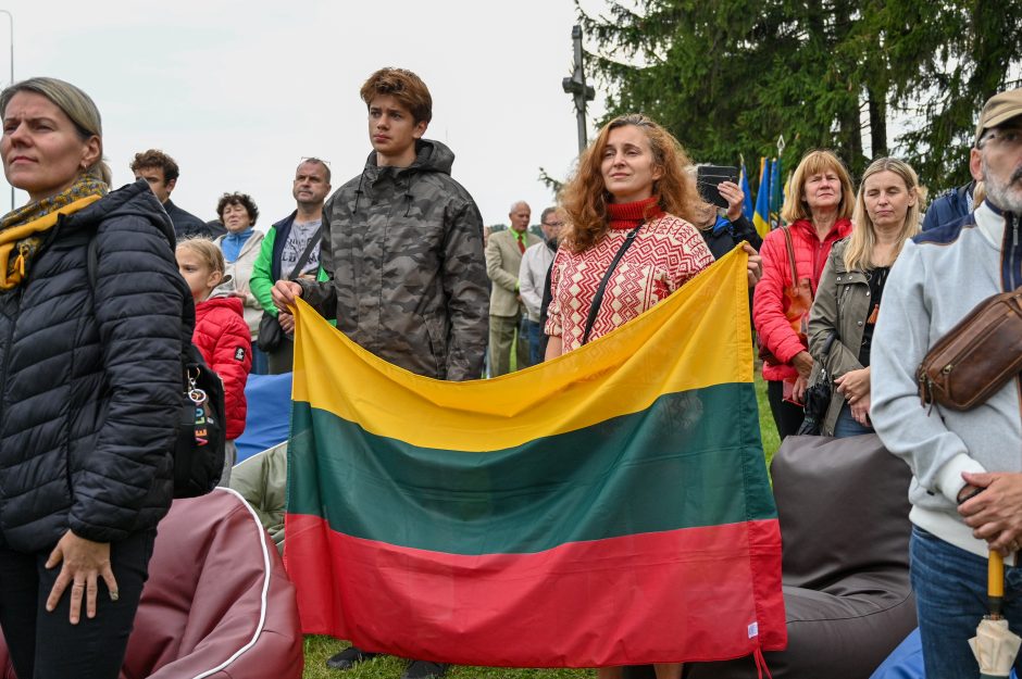 Minėdami Baltijos kelio 35-metį Lietuvos ir Latvijos prezidentai pabrėžė vienybės galią