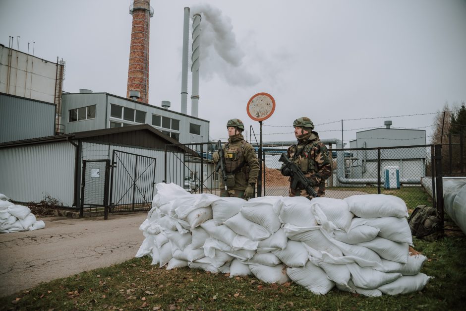 Pratybose Kaišiadoryse – bataliono dydžio šaulių pajėgos