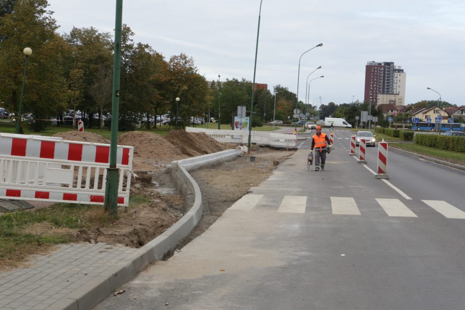 Klaipėdiečiai pasigedo autobusų stotelės