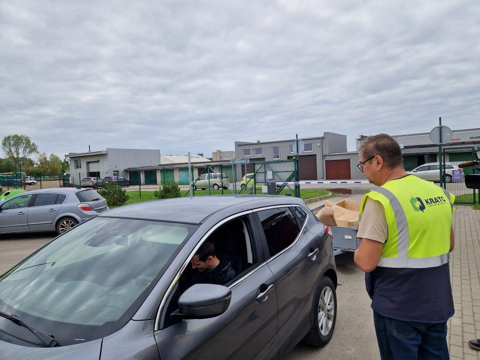 Didžiąsias atliekas priima visą savaitę