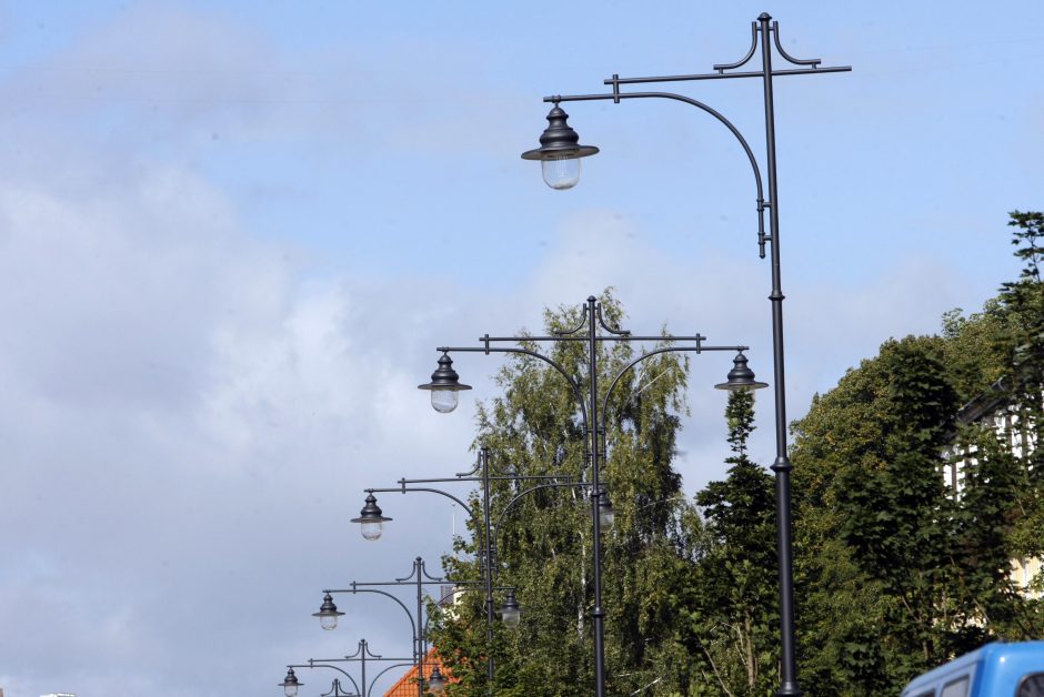 Uostamiestyje atnaujins tūkstantį šviestuvų