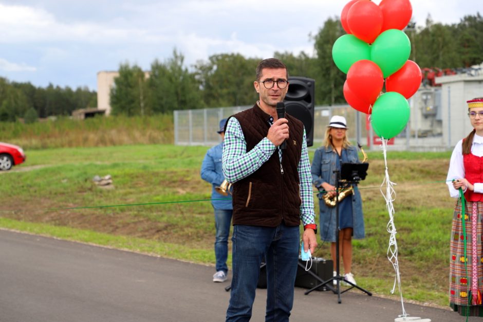 Atidarytas kelias nuo Vilemų kaimo iki Ežerėlio miesto