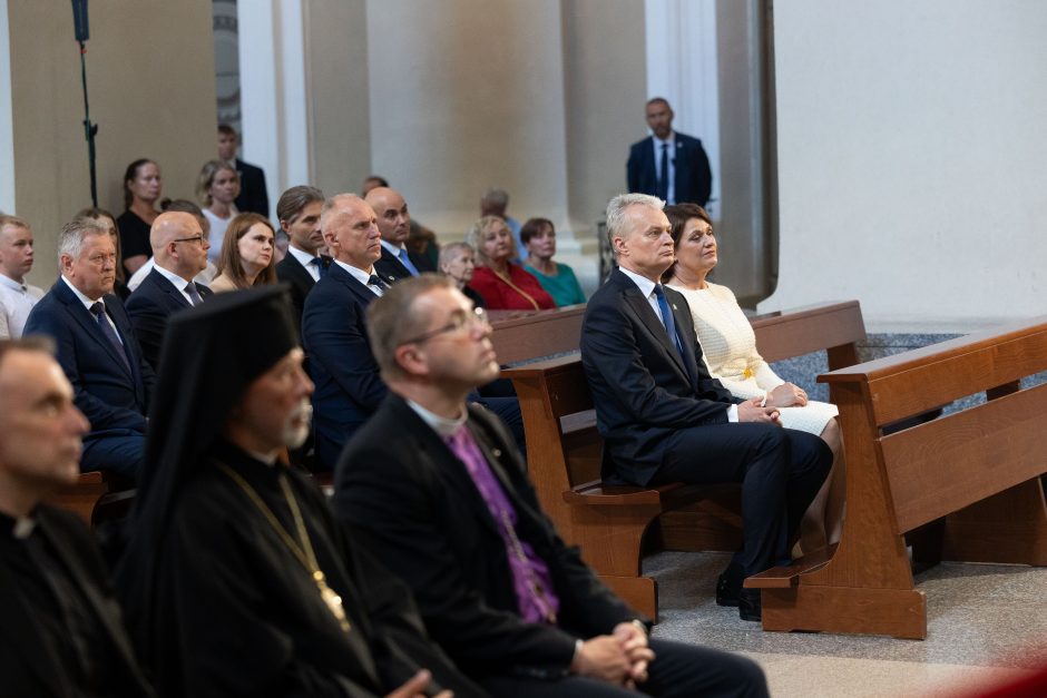 Iškilmingos šv. Mišios Vilniaus arkikatedroje bazilikoje