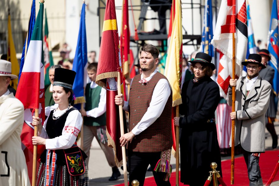 Iškilminga Respublikos Prezidento vėliavos keitimo ceremonija