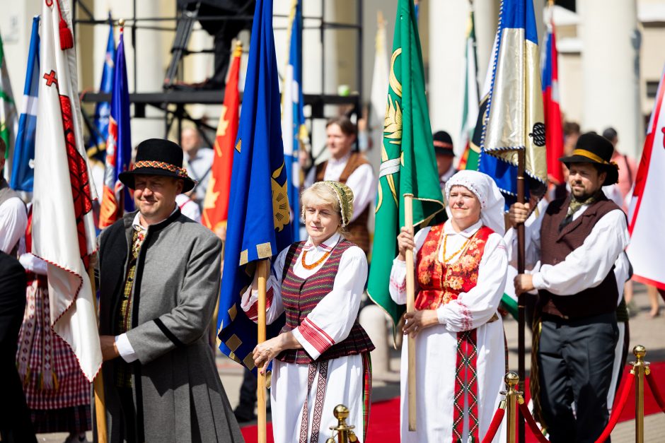 Iškilminga Respublikos Prezidento vėliavos keitimo ceremonija